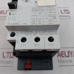 Siemens 3Vu1300-1Mn00 Motor Protector Circuit Breaker 14-20A 600Vac 25Fla