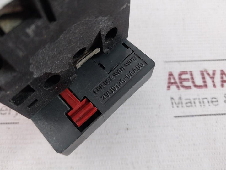 Siemens 3Vu1300-1Mn00 Motor Protector Circuit Breaker 14-20A 600Vac 25Fla