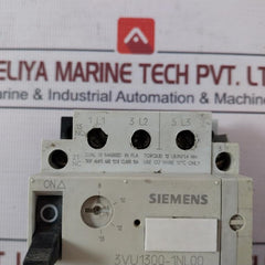 Siemens 3Vu1300-1Nl00 Circuit-breaker For Motor Protection 600Vac Max 6A 10A