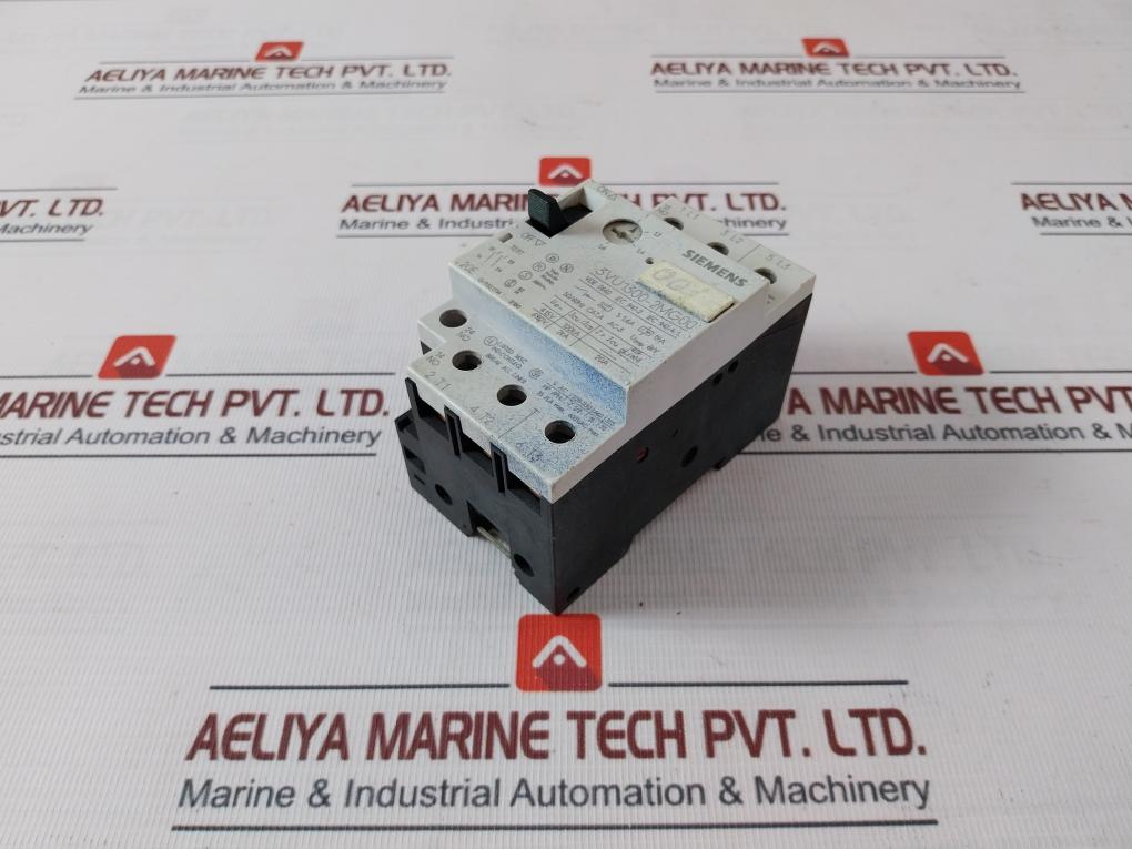 Siemens 3Vu1300-2Mg00 Motor Protection Circuit Breaker – 1-1.6A 380V 2No Aux