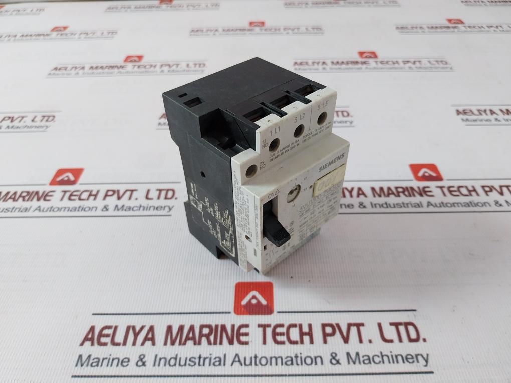 Siemens 3Vu1300-2Mg00 Motor Protection Circuit Breaker – 1-1.6A 380V 2No Aux