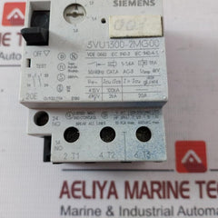 Siemens 3Vu1300-2Mg00 Motor Protection Circuit Breaker – 1-1.6A 380V 2No Aux