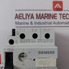Siemens 3Vu1300-2Mg00 Motor Protection Circuit Breaker – 1-1.6A 380V 2No Aux