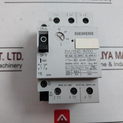 Siemens 3Vu1340-1Nj00 Circuit Breaker For Motor And Line Protection Terminalsiemens 3Vu1340-1Nj00