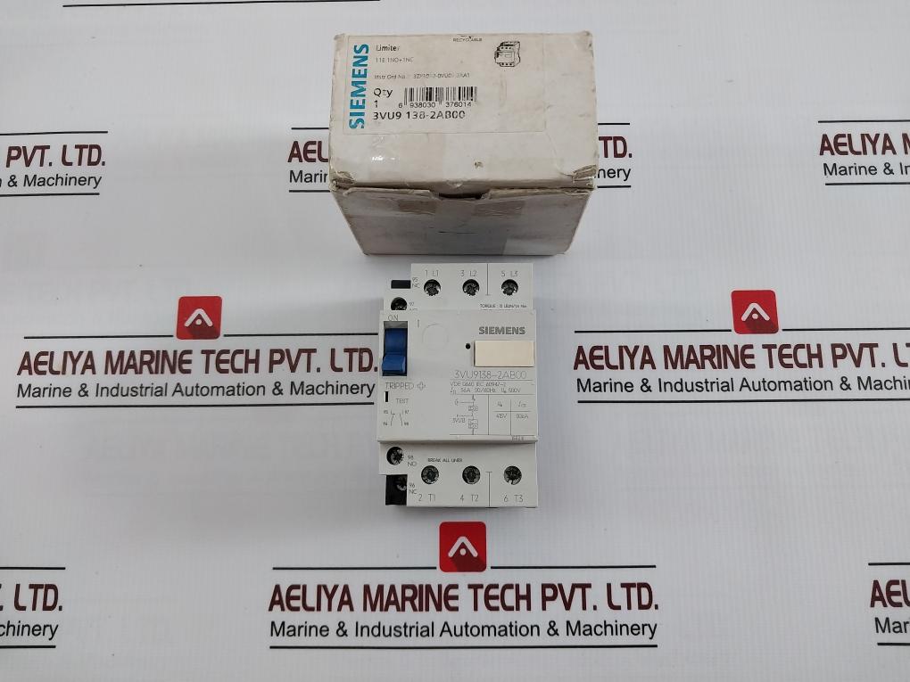 Siemens 3Vu9138-2Ab00 Current Limiter