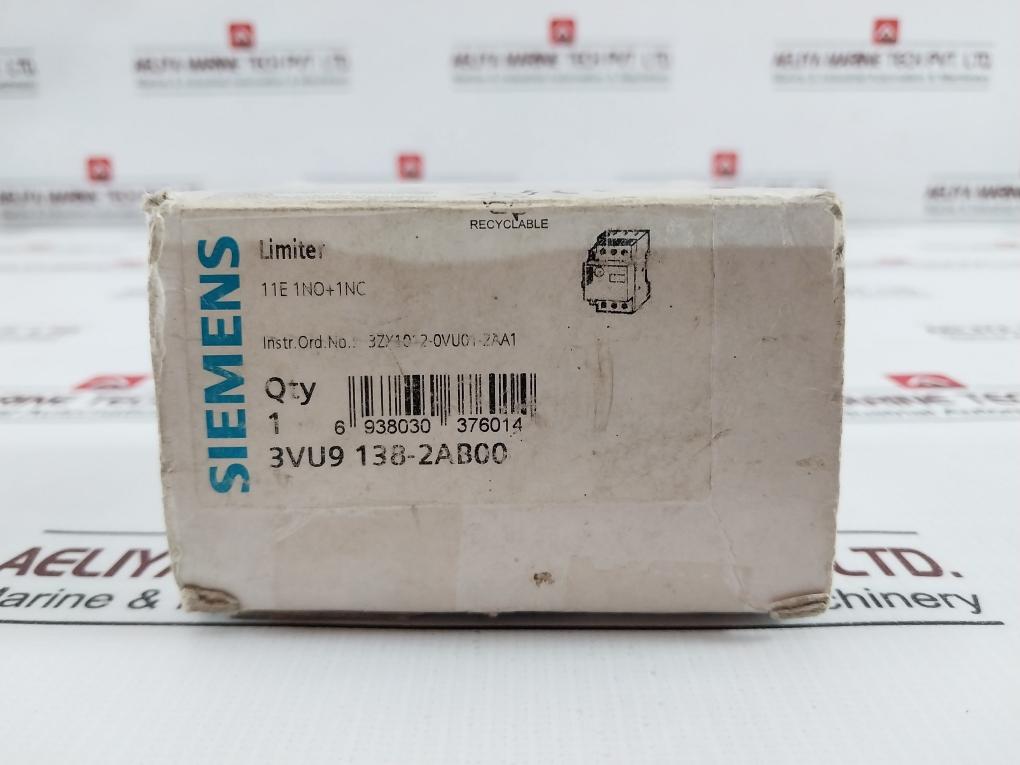 Siemens 3Vu9138-2Ab00 Current Limiter