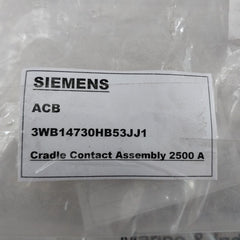 Siemens 3Wb14730Hb53Jj1 Cradle Contact Assembly 2500 A