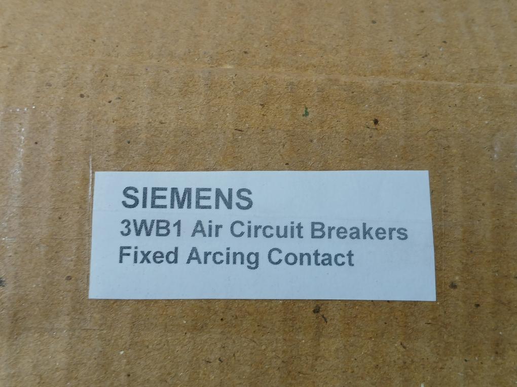Siemens 3Wb1 Air Circuit Breaker