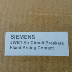 Siemens 3Wb1 Air Circuit Breaker