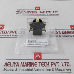 Siemens 3Wb1 Air Circuit Breaker Used