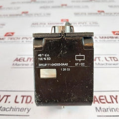 Siemens 3WL9111-0AD03-0AA0 3WL Shunt Trip Circuit Breaker Accessories 48 VDC