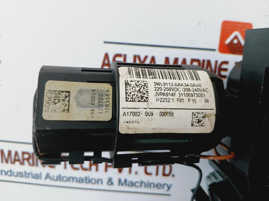 Siemens 3Wl9112-8Ak34-0Aa0 Energy Storage Motor