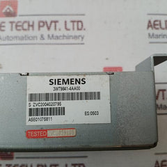 Siemens 3Wt9841-4Aa00 Circuit Breaker Digital Trip Unit A5E01075811