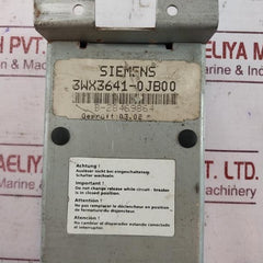 Siemens 3Wx3641-0Jb00 Overcurrent Release B402