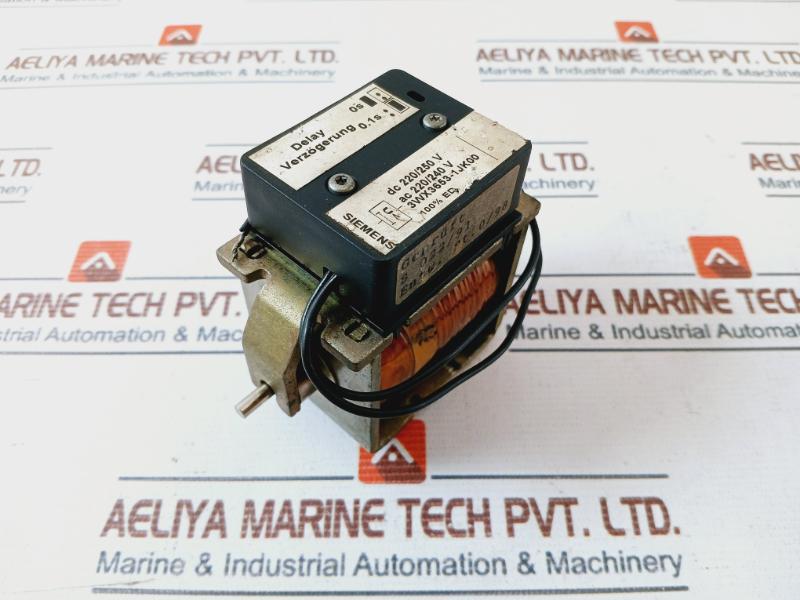 Siemens 3Wx3653-1Jk00 Accessory For Switch 3Wn6 Dc 220/250V Ac 220/240V