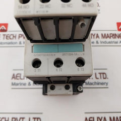 Siemens 3Zx1012-0Rt03-1Aa1 Contactor With 3Rt1034-1A Auxiliary Switch