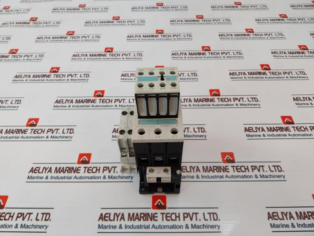 Siemens 3Zx1012 0Rt03 1Aa1 Contactor, 3Rh1921-1Ha22 With 3Rh1921-1Ea20