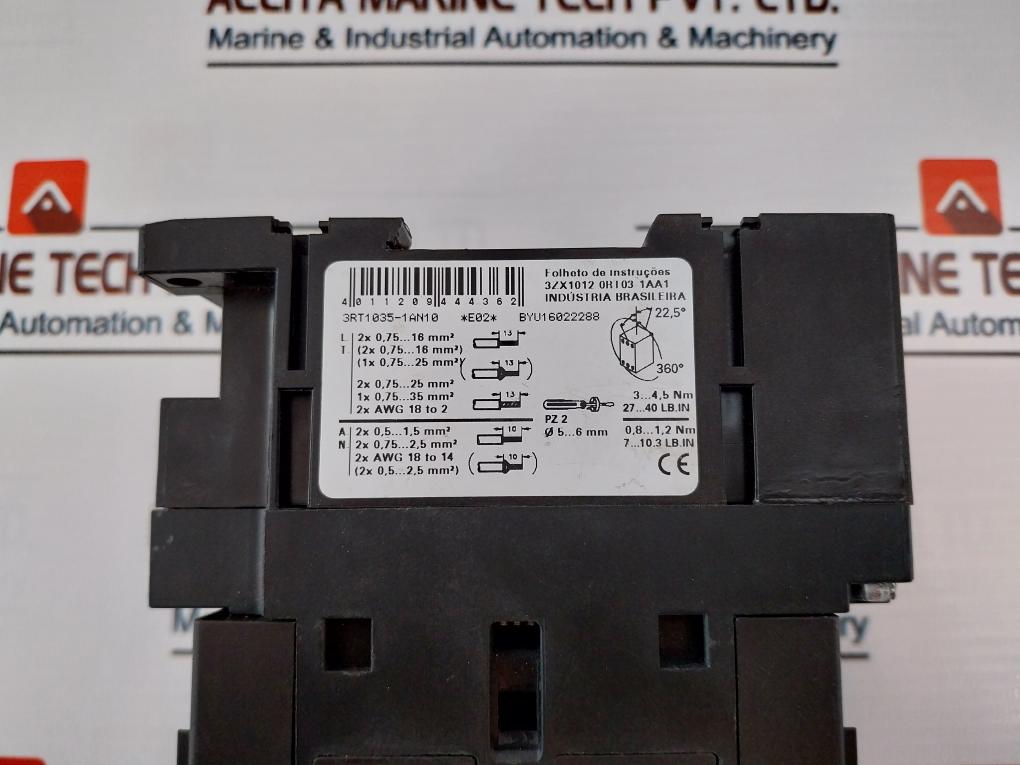 Siemens 3Zx1012 0Rt03 1Aa1 Contactor, 3Rh1921-1Ha22 With 3Rh1921-1Ea20