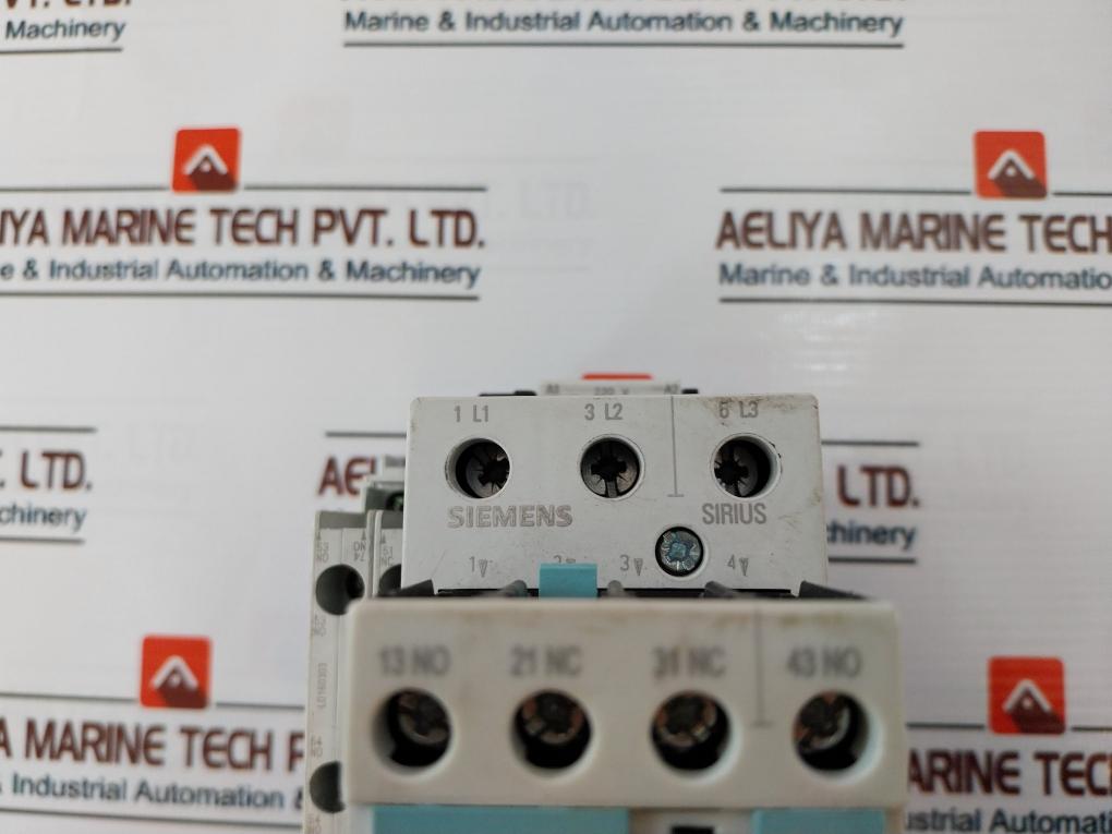 Siemens 3Zx1012 0Rt03 1Aa1 Contactor, 3Rh1921-1Ha22 With 3Rh1921-1Ea20