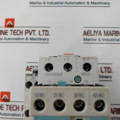 Siemens 3Zx1012 0Rt03 1Aa1 Contactor, 3Rh1921-1Ha22 With 3Rh1921-1Ea20