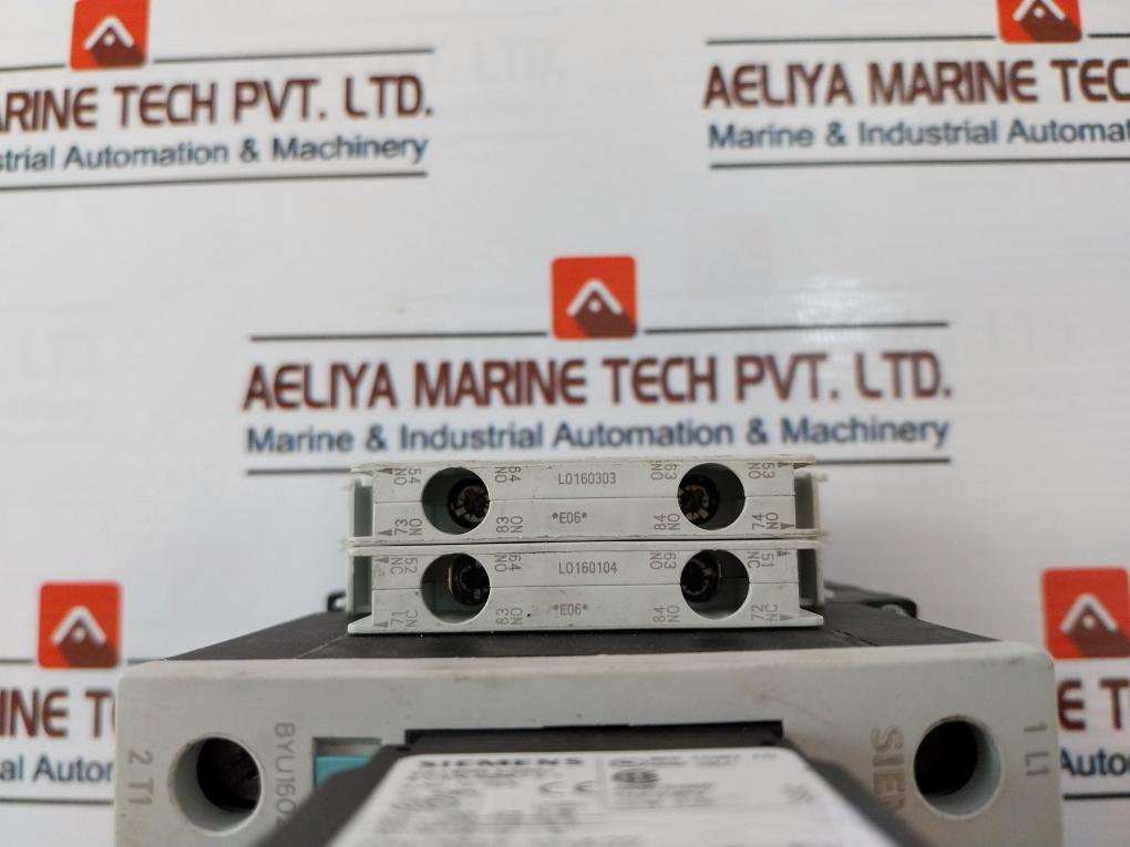 Siemens 3Zx1012 0Rt03 1Aa1 Contactor, 3Rh1921-1Ha22 With 3Rh1921-1Ea20