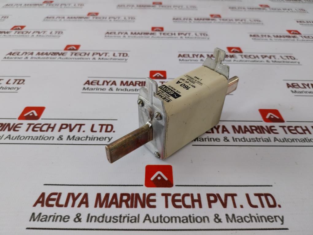 Siemens 3NA3 136-6 ~660V 160A VDE 0636/21 NH 1-GL/GG Fuse