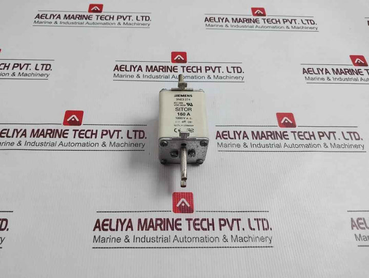 Siemens 3ne3 224 Sitor Fuse Link 160a 1000v A.c.