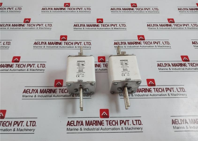 Siemens Sitor 3Ne3 334-0B Fuse 500A 1000V Ac Iec/En 60269 Vde 0636