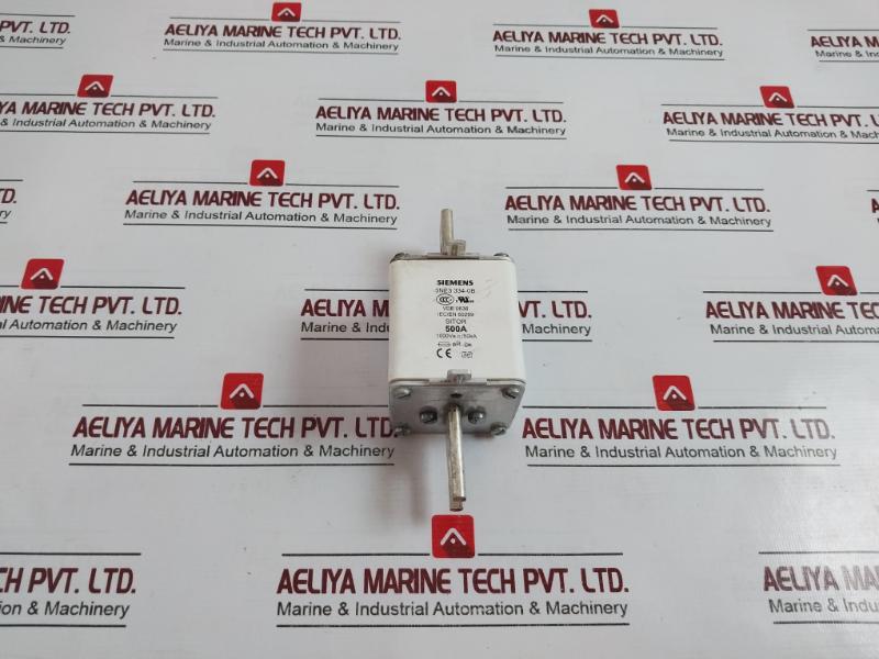 Siemens Sitor 3Ne3 334-0B Fuse 500A 1000V Ac Iec/En 60269 Vde 0636