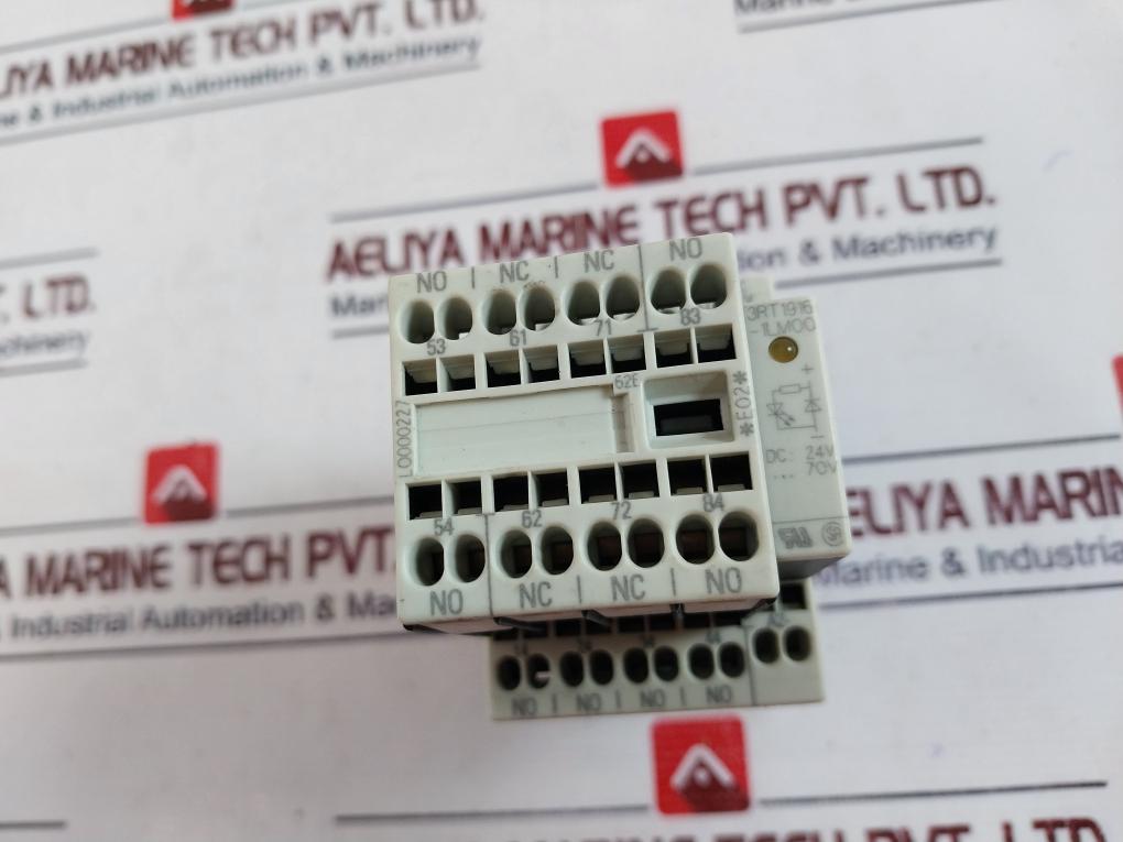 Siemens 3rh1140-2bb40, 3rt1916-1lm00, 3rh1911-2ga22 Contactor Relay