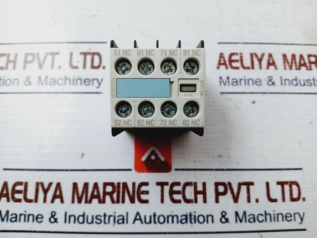 Siemens 3rh1911-1ga04 Auxiliary Switch Block, A600/q600, 10a/240v