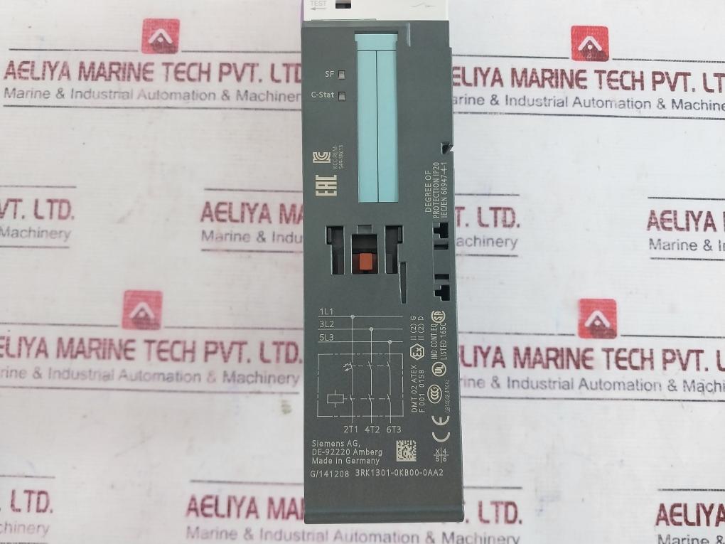 Siemens 3rk1301-0kb00-0aa2 Starter For Brake Control Module Et 200s 0.9-1.25a