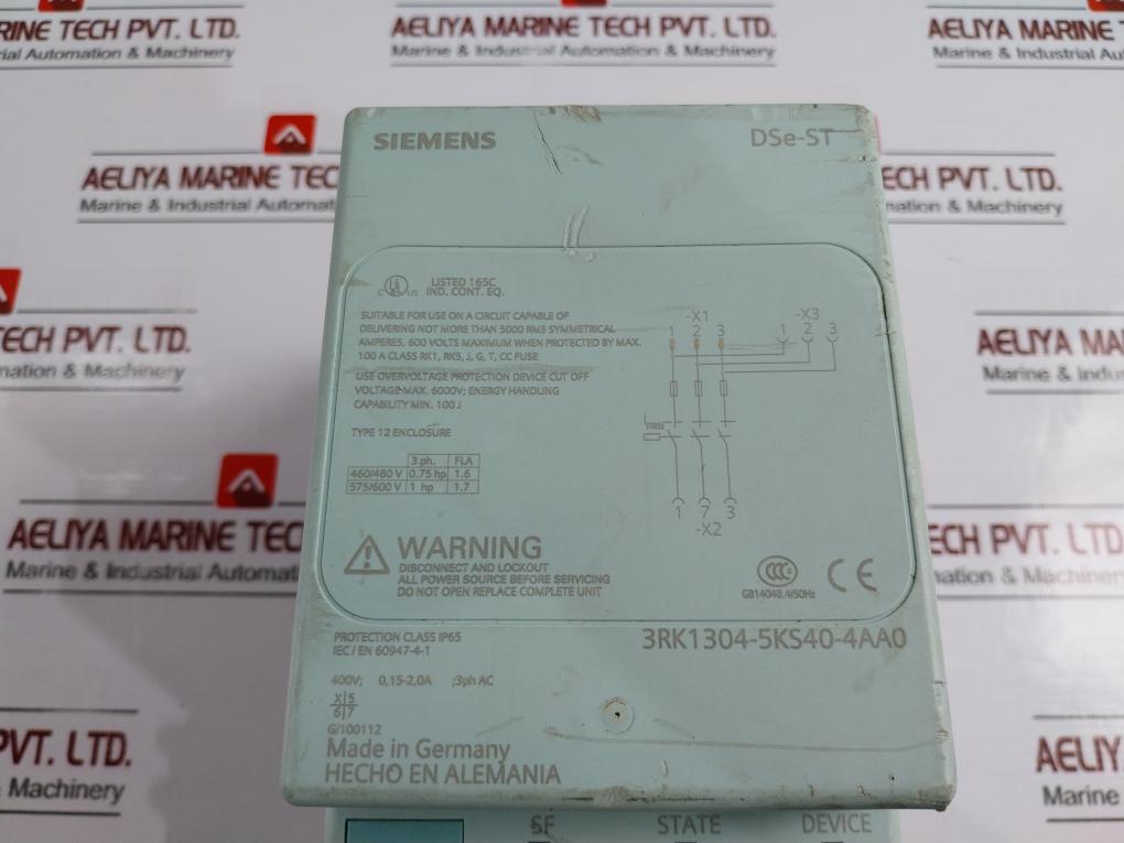 Siemens 3RK1304-5KS40-4AA0 DSE-ST Starter Standard Mechanical