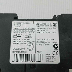 Siemens 3rp1525-1bp30 Multifunction Timer Relay