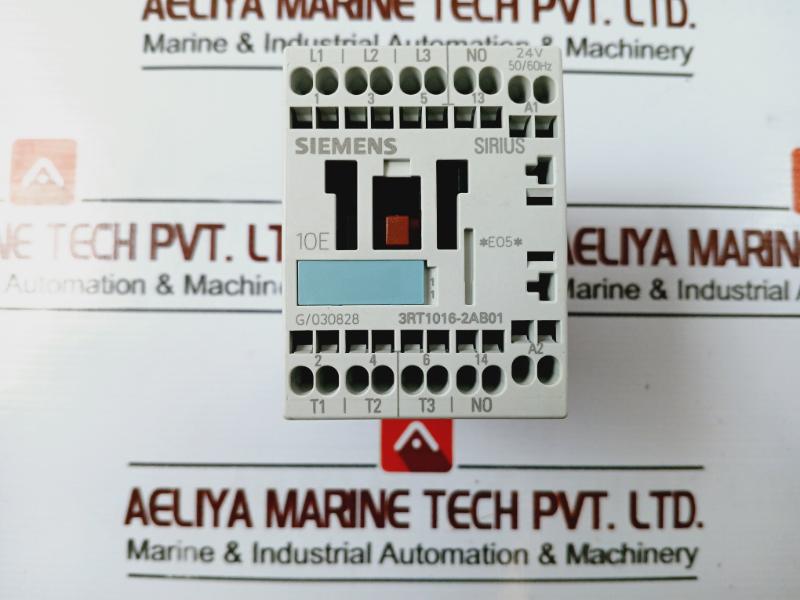 Siemens 3rt1016-2ab01 Power Contactor G/030828 24v 50/60hz