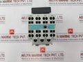 Siemens 3Rt1026-3B 0 Power Contactor W/ 3Rh1921-2Ha22 Auxiliary Switch Block