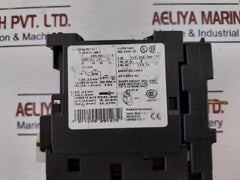 Siemens 3Rt1026-3B 0 Power Contactor W/ 3Rh1921-2Ha22 Auxiliary Switch Block