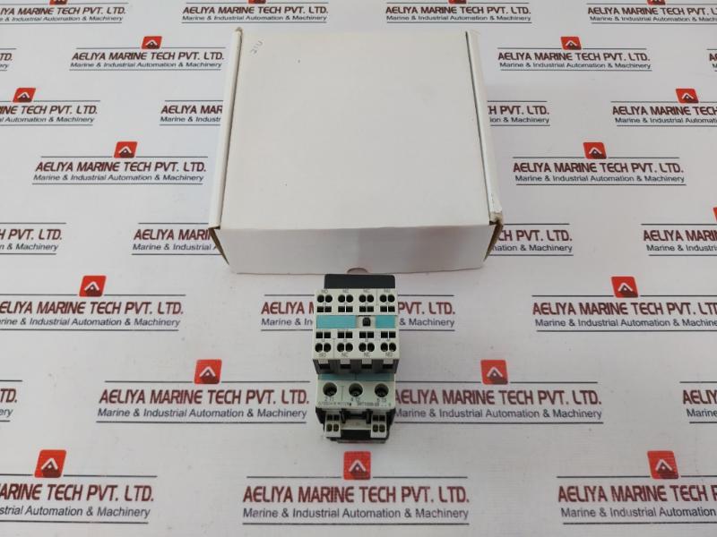 Siemens 3Rt1026-3B 0 Power Contactor W/ 3Rh1921-2Ha22 Auxiliary Switch Block 10A