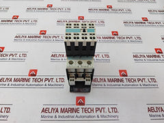 Siemens 3Rt1026-3B 0 Power Contactor W/ 3Rh1921-2Ha22 Auxiliary Switch Block 10A