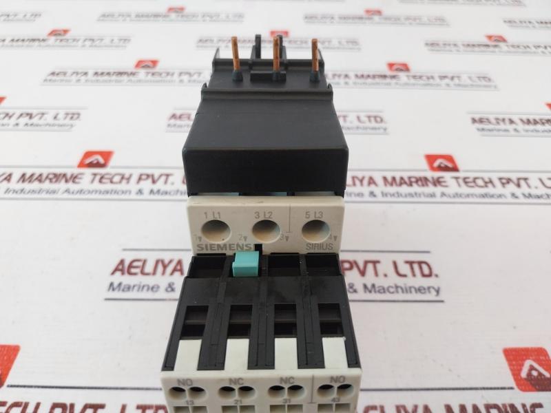 Siemens 3rt1026-3b..0 Power Contactor W/ Auxiliary Switch Block 3rh1921-2ha22