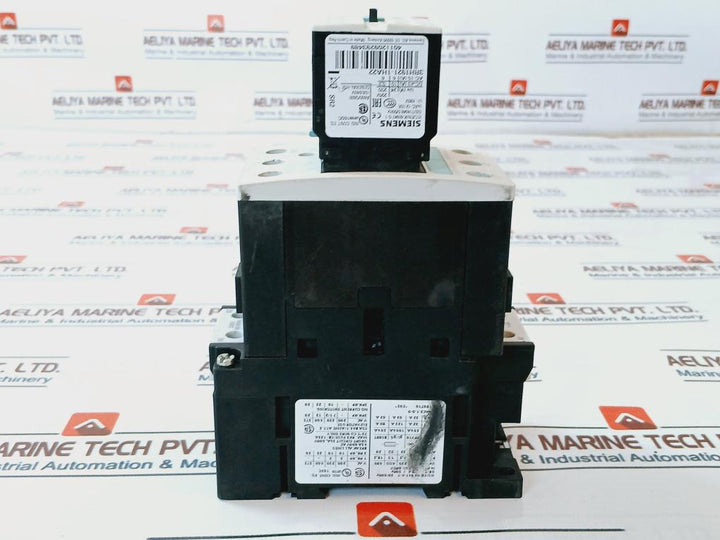 Siemens 3rt1034-1al20 Sirius Contactor 50a 50/60hz