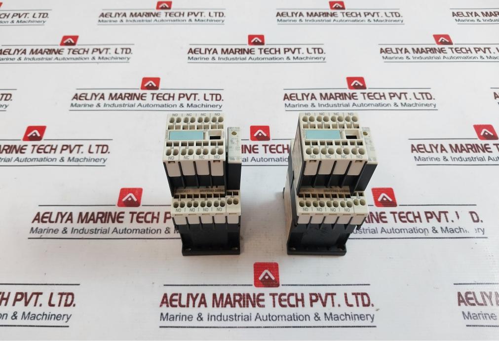Siemens 3rt1916-1lm00,3rh1140-2bb40,3rh1911-2ga22 Contactor Relay