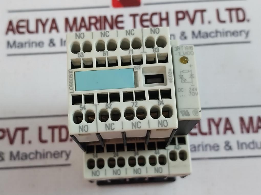 Siemens 3rt1916-1lm00,3rh1140-2bb40,3rh1911-2ga22 Contactor Relay