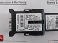 Siemens 3rt2017-1bb41 Contactor W/ 3rh2911-1fa40 Switch Block, 3rt2916-1lm00