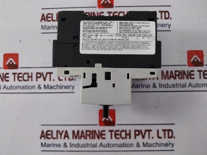 Siemens 3rv1021-1da10 Circuit Breaker For Motor Protection 42a 50/60 Hz