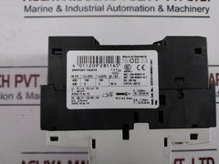 Siemens 3RV1021-1GA10 Circuit Breaker W/ 3RV1901-2A Aux Contact Switch 50/60Hz