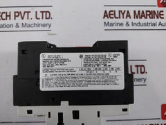 Siemens 3RV1021-1GA10 Circuit Breaker W/ 3RV1901-2A Aux Contact Switch 50/60Hz