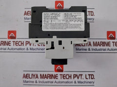 Siemens 3rv1021-1ha10 Circuit Breaker For Motor Protection 10a 690v 50/60hz