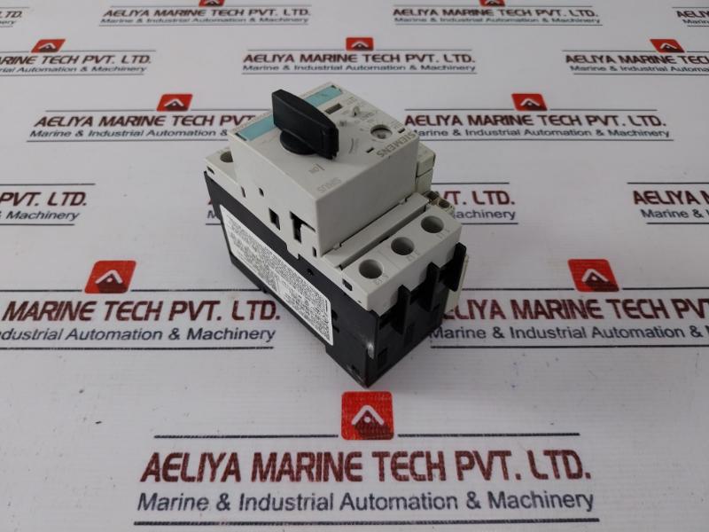 Siemens 3rv1021-1ka10 Circuit Breaker For Motor Protection 10a 50/60hz