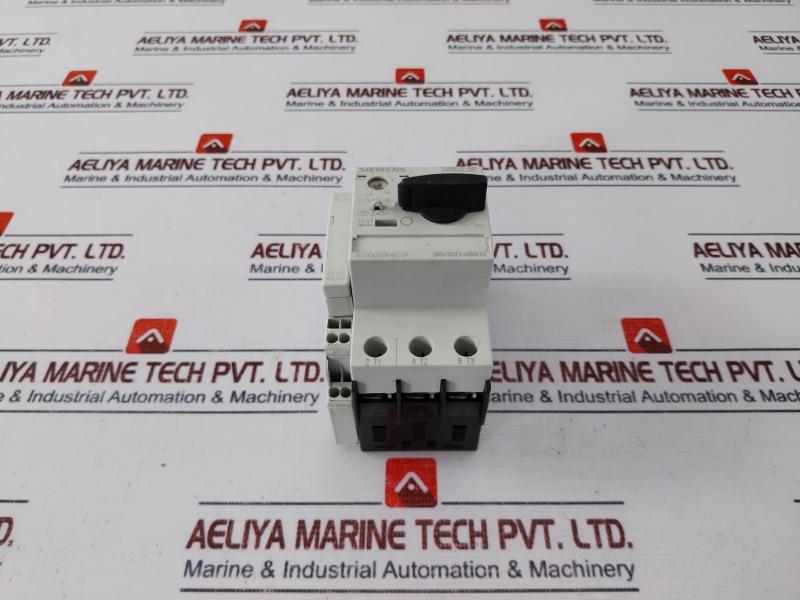 Siemens 3rv1021-4ba10 Circuit Breaker For Motor Protection 50/60hz 10a 690v